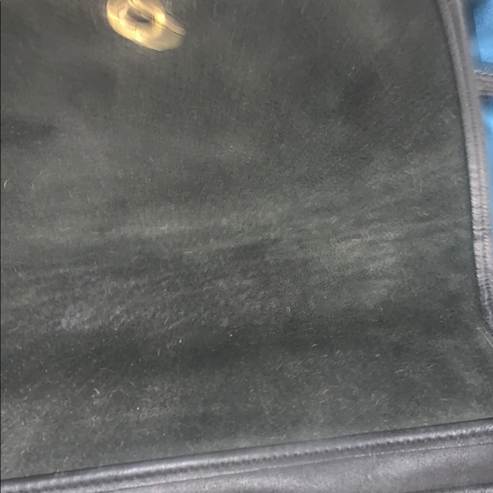 Black Leather VINTAGE COACH Shoulder Bag - Picture 8 of 11